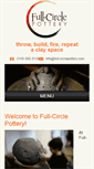 Mobile Screenshot of full-circlepottery.com